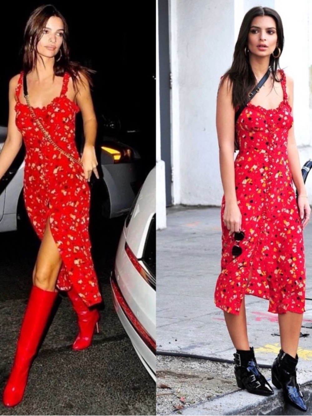 REALISATION Silk Floral Ruffled Coquette Model Off Duty Cottagecore 90s Dress XS